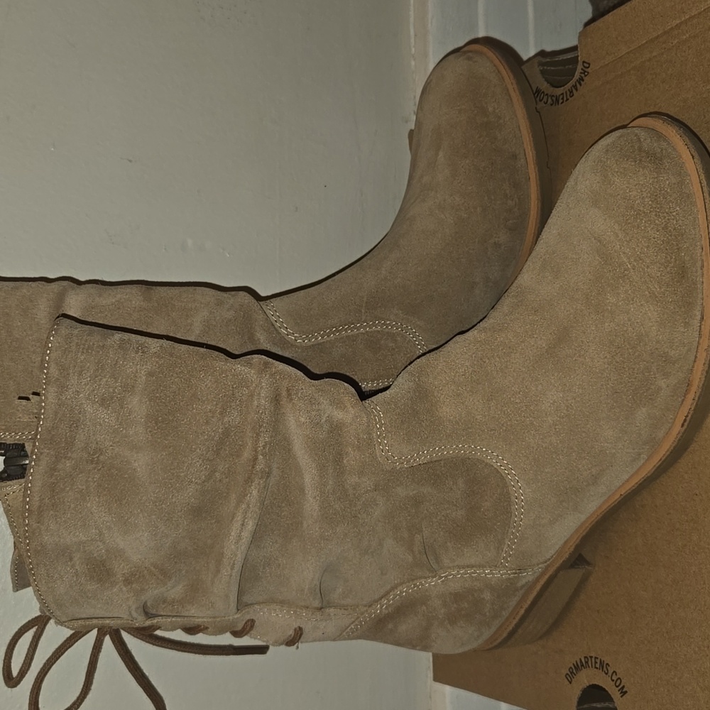 Sofft Sharnell Low Tan Suede Boots - Picture 3 of 17